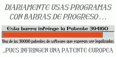 NO a las Patentes de Software en Europa
