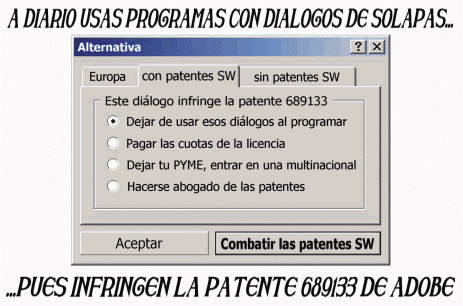 NO a las Patentes de Programas