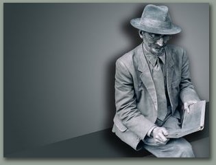 el hombre estatua