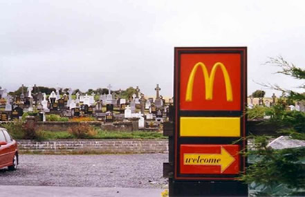 Mc Donald's divino de la muerte