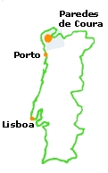 Mapa de Paredes de Coura