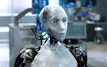 La apariencia que tendran los robots en lo ultimo de Alex Proyas , ''Yo,Robot''.