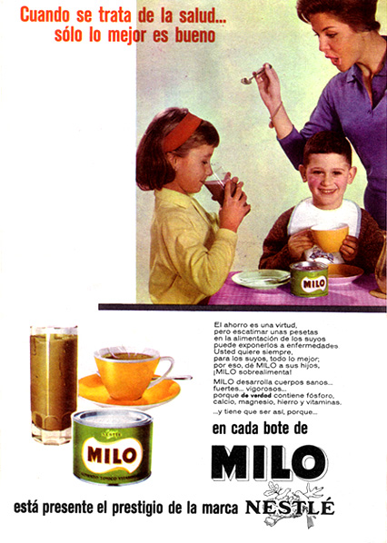 alimento vitaminado milo