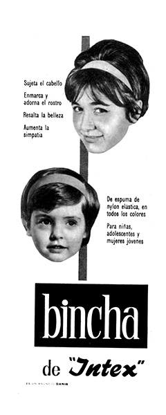 cintas para el pelo bincha