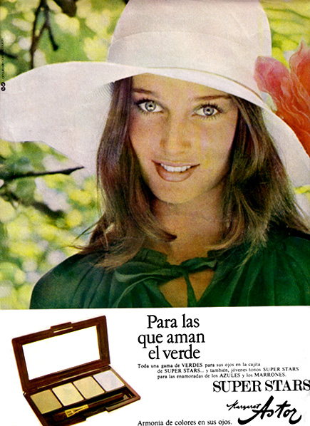 sombra de ojos margaret astor