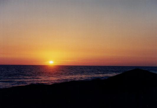 atardecer