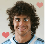 Aimar dice: '¿Cómo ladra un perro argentino? Este... guau' - es guapo no pretendereis que tambien sea gracioso...