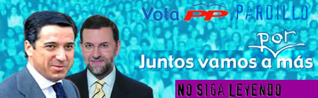 Auténtico cartel electoral del PP