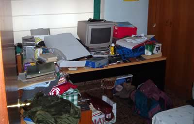 Vista general de mi habitaci�n