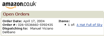Encarguito para Amazon...