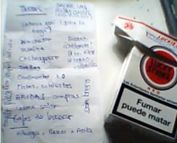Tampoco es que sea una lista demasiado extensa...