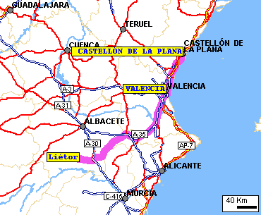 De Castellón a Liétor...