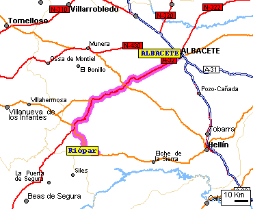 De Albacete al nacimiento del río Mundo
