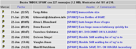 Mi buz�n de spam
