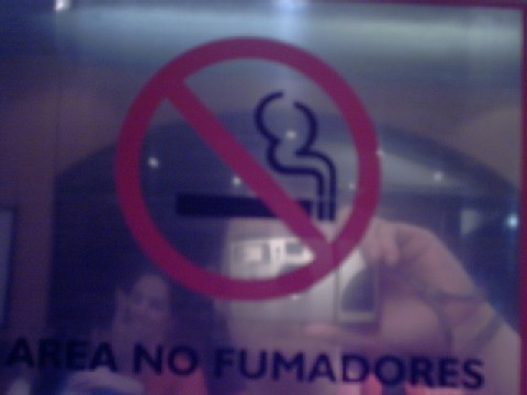 No fumar - McDonalds