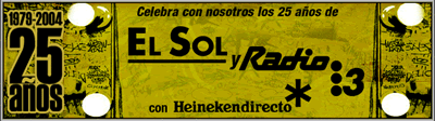 25 Aniversario de la Sala Sol y Radio 3