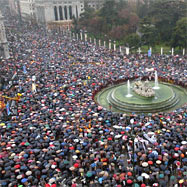 marcha en madrid