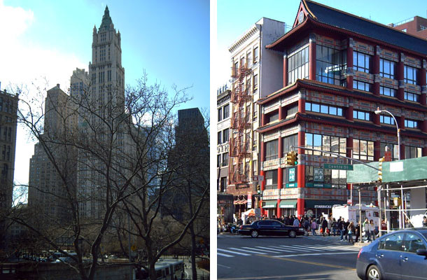 De Lower Manhattan a Chinatown, New York