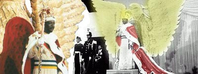 Bokassa, con más oro encima que Lola Flores Coronación de Bokassa