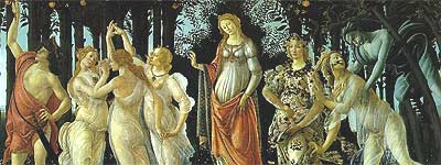Botticelli: Primavera Botticelli: Primavera