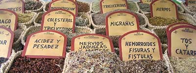 Mercadillo de hierbas