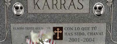 No te mueras Epitafio de Karras