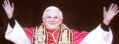 Ratzinger, d�les ca�a