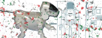 Levanta la patita, Aibo y tráeme la Primitiva robots.jpg