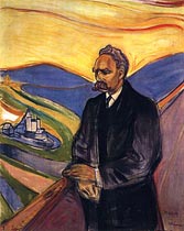 Nietzsche, por E. Munch